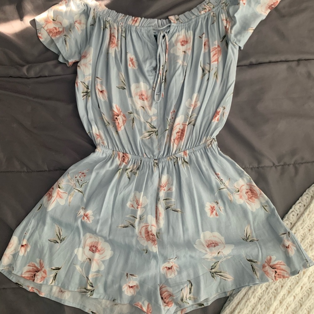Kendall and Kylie Off the Shoulder Romper